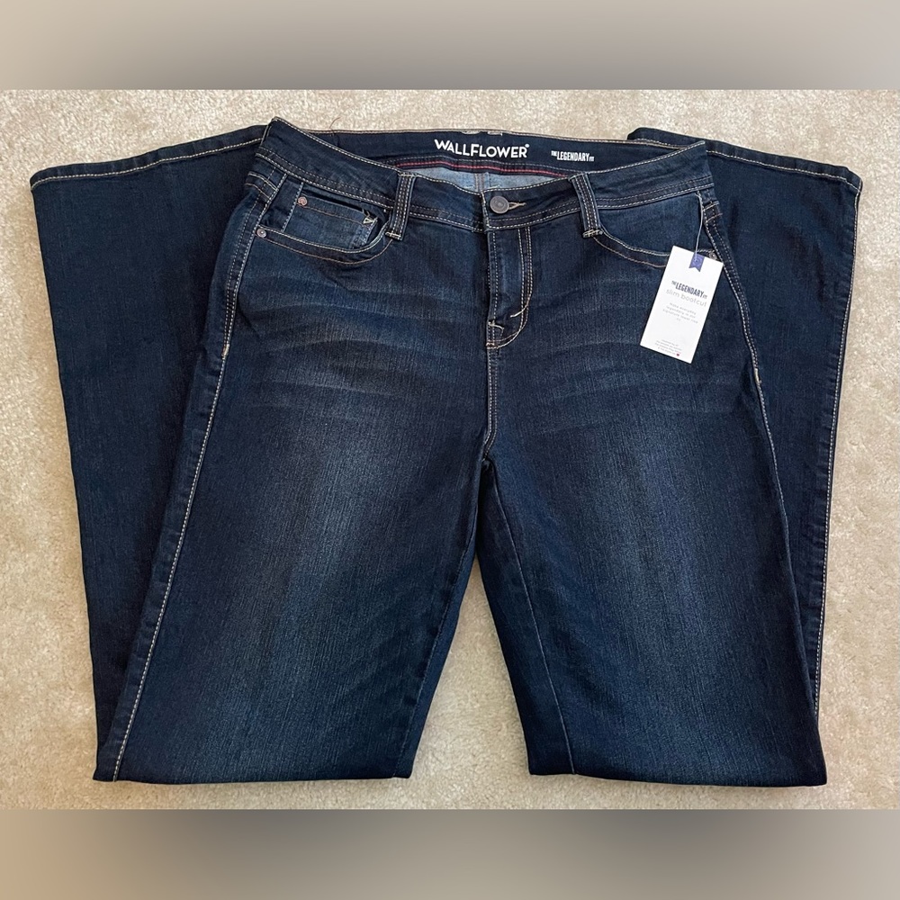 Wallflower Slim Bootcut Blue Jeans - Size 13 - NEW With TAGS